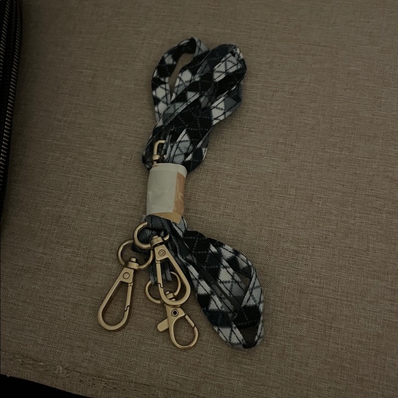 Simply Southern Women's Plaid Wallet - Black and White - Picture 4 of 4